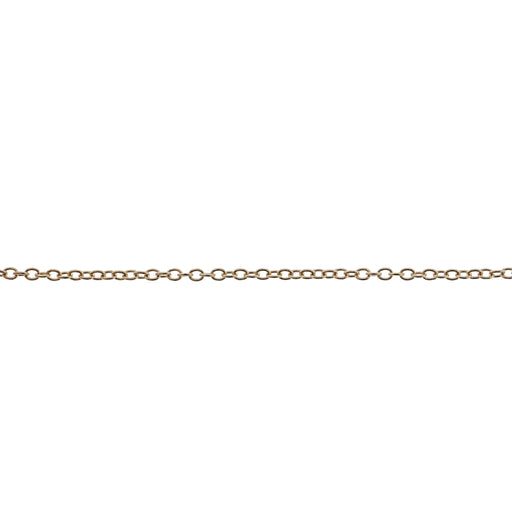Myron Toback Inc. 18K Yellow 1MM Cable Chain