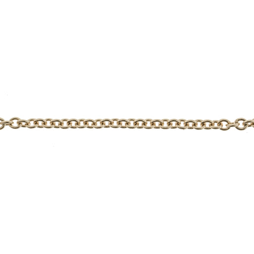 Myron Toback Inc. 18K Yellow 2MM Cable Chain