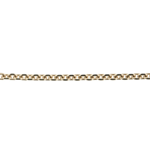 Myron Toback Inc. 18K Yellow 2MM Diamond Cut Cable Chain