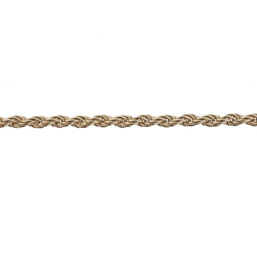 Myron Toback Inc. 18K Yellow 2MM Rope Chain