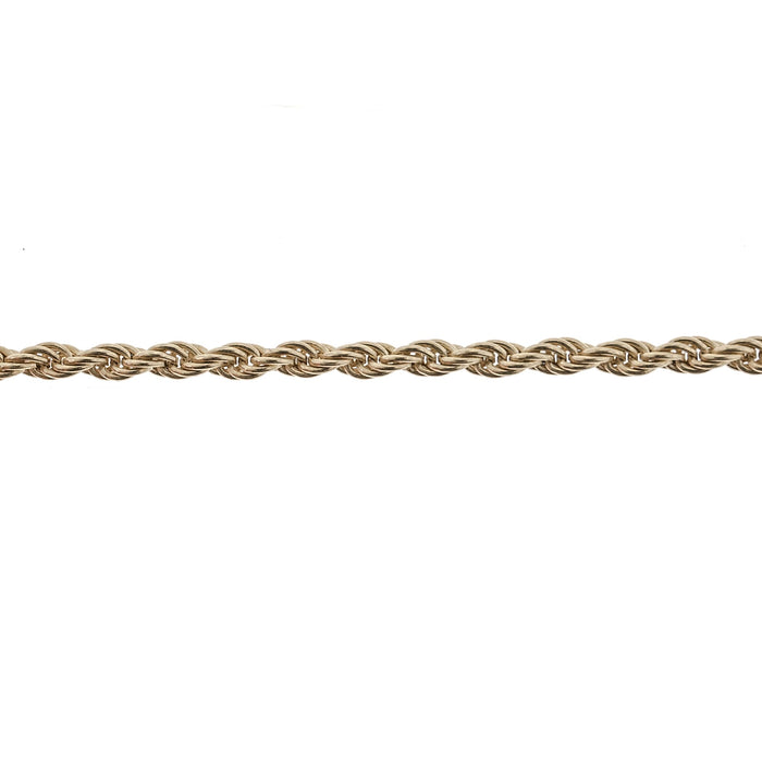 18K Yellow 2MM Rope Chain  Myron Toback Inc. 18K Yellow 2MM Rope Chain