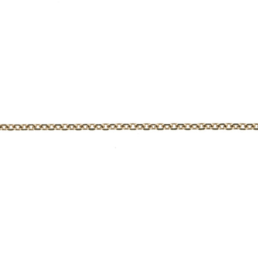18K Yellow Diamond Cut Cable Chain  Myron Toback Inc. 18K Yellow Diamond Cut Cable Chain