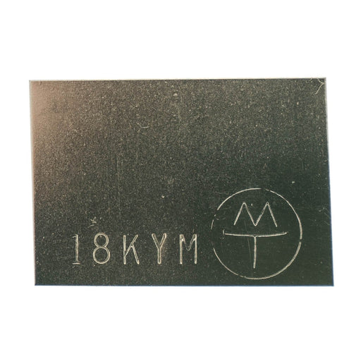 Myron Toback Inc. 18KY Medium Gold Solder Sheet