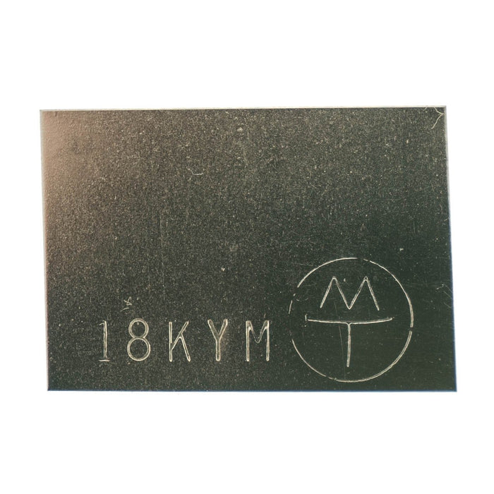 18KY Medium Gold Solder Sheet  Myron Toback Inc. 18KY Medium Gold Solder Sheet