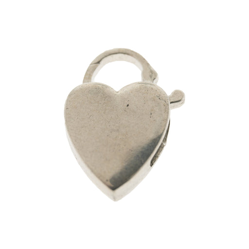 Myron Toback Inc. 20MM Sterling Silver Heart Clasp