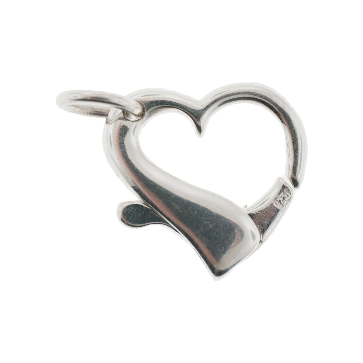 Sterling Silver Square Padlock Clasp