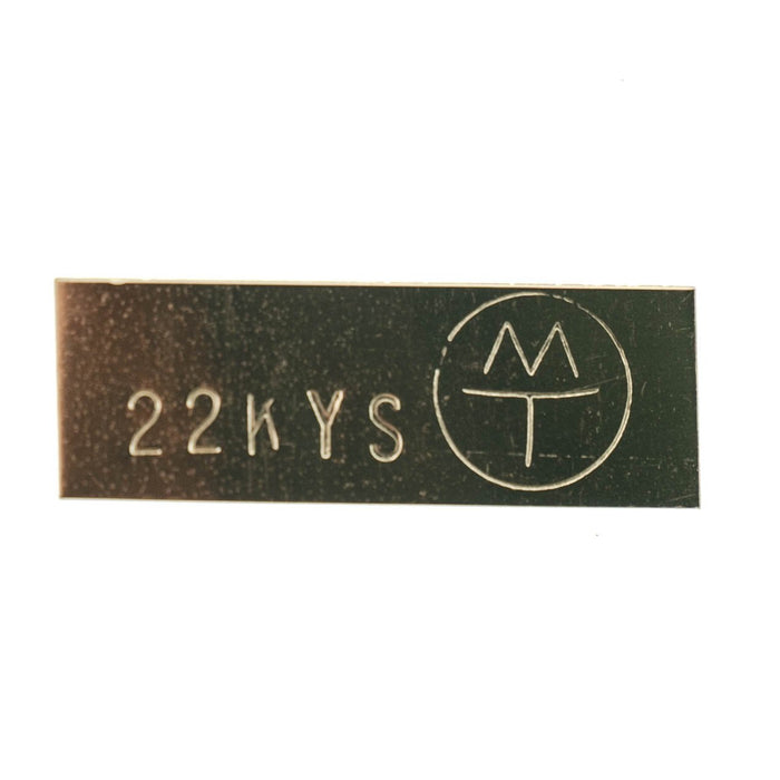 Myron Toback Inc. 22KY Soft Gold Solder Sheet