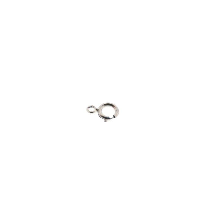 14K White Open Spring Ring  Myron Toback Inc. 14K White Open Spring Ring