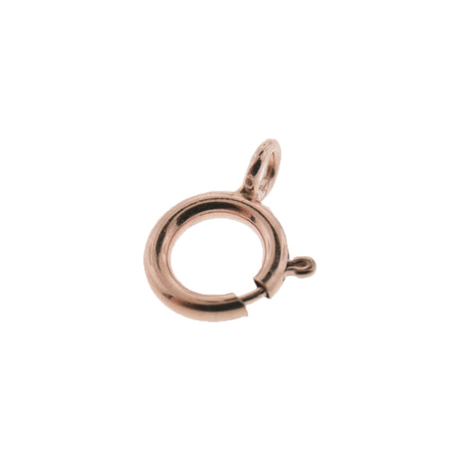 Myron Toback Inc. 5.5MM Gold Filled Pink Closed Spring Ring