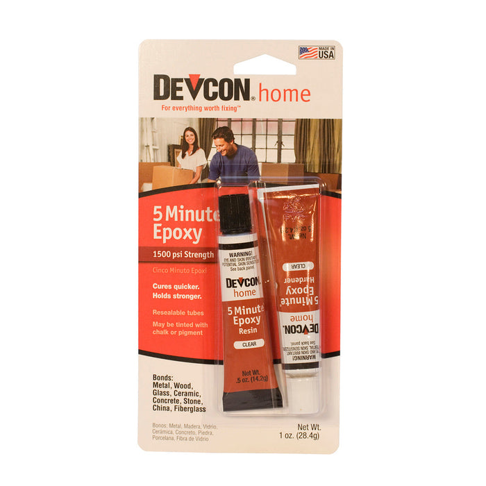 Devcon 5 Minute Epoxy  Myron Toback Inc. Devcon 5 Minute Epoxy