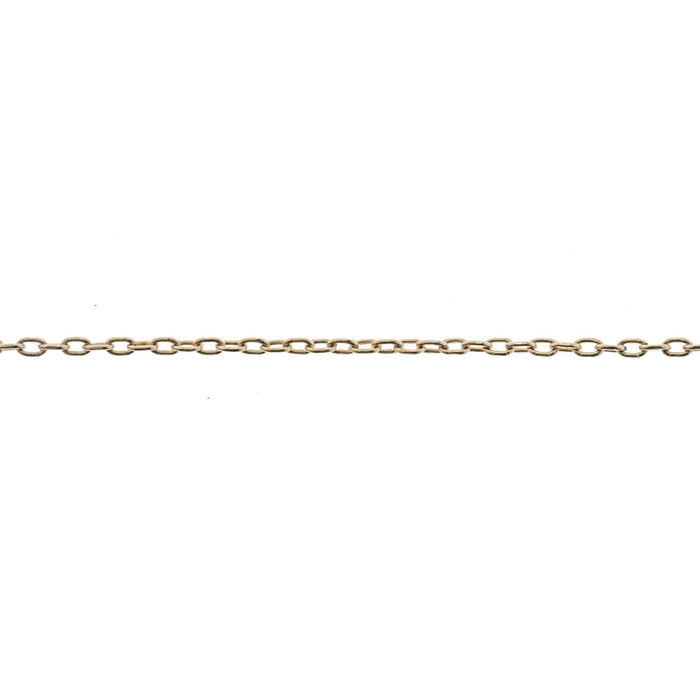14/20 Yellow Gold-Filled 0.9MM Drawn Cable Chain  Myron Toback Inc. 14/20 Yellow Gold-Filled 0.9MM Drawn Cable Chain
