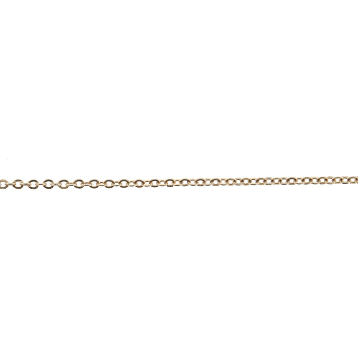 Myron Toback Inc. Gold Filled 1.2MM Flat Cable Chain