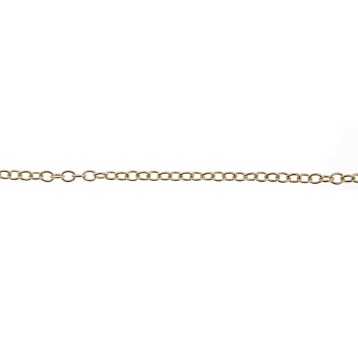 14/20 Yellow Gold-Filled 1.3MM Cable Chain  Myron Toback Inc. 14/20 Yellow Gold-Filled 1.3MM Cable Chain