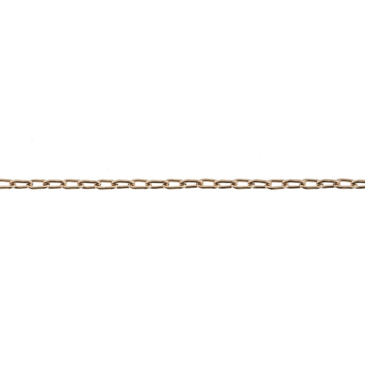 14/20 Yellow Gold-Filled 1.4MM Drawn Cable Chain  Myron Toback Inc. 14/20 Yellow Gold-Filled 1.4MM Drawn Cable Chain