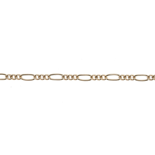 14/20 Yellow Gold-Filled 1.5MM Figaro Chain  Myron Toback Inc. 14/20 Yellow Gold-Filled 1.5MM Figaro Chain