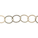 14/20 Yellow Gold-Filled 10MM Flat Cable Chain  Myron Toback Inc. 14/20 Yellow Gold-Filled 10MM Flat Cable Chain