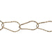 14/20 Yellow Gold-Filled 10MM Flat Pear Chain  Myron Toback Inc. 14/20 Yellow Gold-Filled 10MM Flat Pear Chain