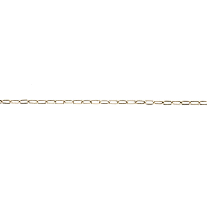 14/20 Yellow Gold-Filled 1MM Drawn Cable Chain  Myron Toback Inc. 14/20 Yellow Gold-Filled 1MM Drawn Cable Chain