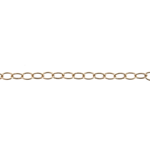Myron Toback Inc. Gold Filled 2.5MM Cable Chain