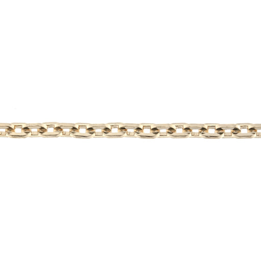 Myron Toback Inc. Gold Filled 2.5MM Square Cable Chain