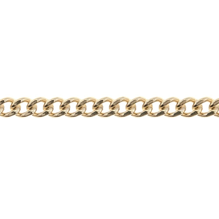 Myron Toback Inc. Gold Filled 2.7MM Flat Curb/Cuban Chain