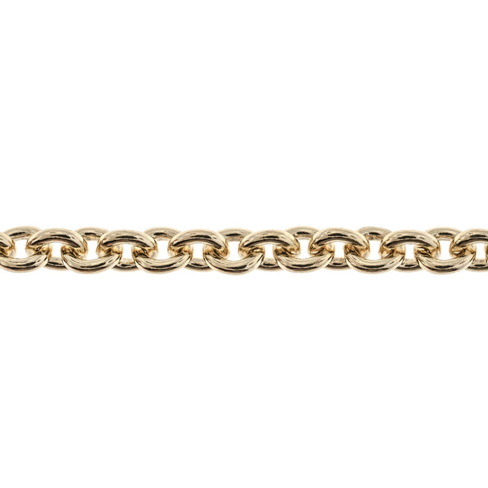 14/20 Yellow Gold-Filled 3.4MM Cable Chain  Myron Toback Inc. 14/20 Yellow Gold-Filled 3.4MM Cable Chain