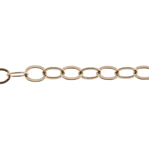 Myron Toback Inc. Gold Filled 3.5MM Open Cable Chain
