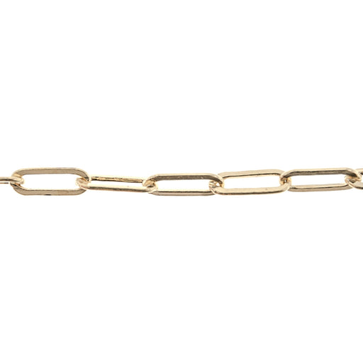 Myron Toback Inc. Gold Filled 3MM Flat Elongated Cable Chain
