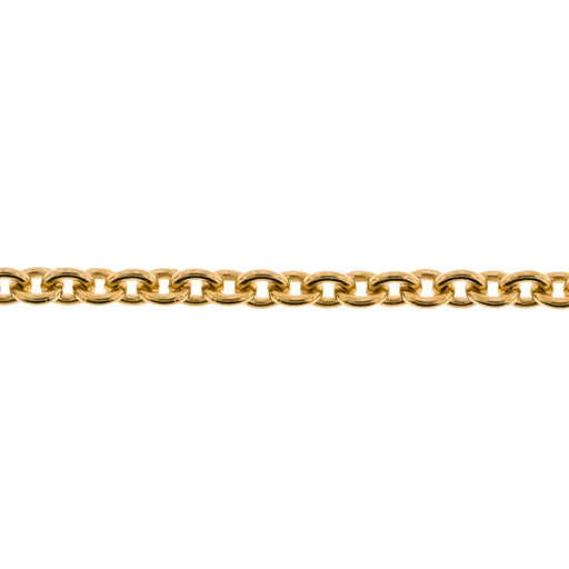 14/20 Yellow Gold-Filled 4.4MM Cable Chain  Myron Toback Inc. 14/20 Yellow Gold-Filled 4.4MM Cable Chain