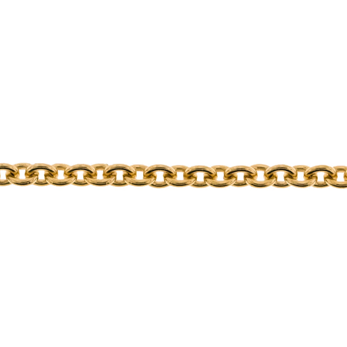 14/20 Yellow Gold-Filled 4.4MM Cable Chain  Myron Toback Inc. 14/20 Yellow Gold-Filled 4.4MM Cable Chain