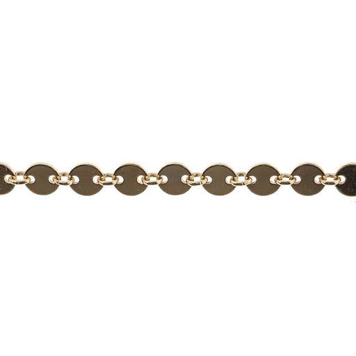 Myron Toback Inc. Gold Filled 4MM Round Disc Chain