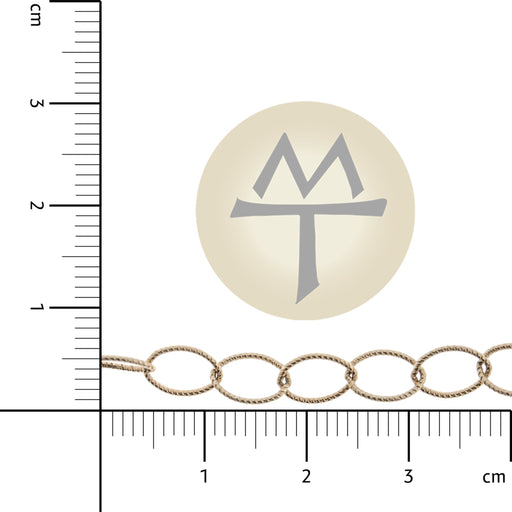 14/20 Yellow Gold-Filled 6MM Twisted Cable Chain  Myron Toback Inc. 14/20 Yellow Gold-Filled 6MM Twisted Cable Chain