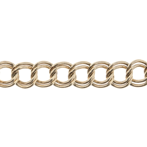Myron Toback Inc. Gold Filled 7.4MM Double Link Curb Chain