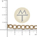 14/20 Yellow Gold-Filled 7MM Twisted Cable Chain  Myron Toback Inc. 14/20 Yellow Gold-Filled 7MM Twisted Cable Chain