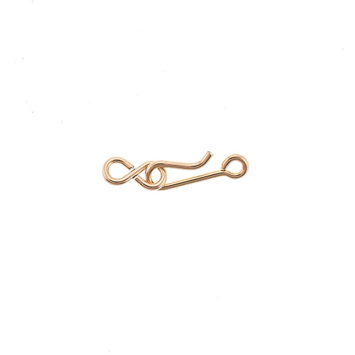 14/20 Yellow Gold-Filled Hook & Eye Clasp  Myron Toback Inc. 14/20 Yellow Gold-Filled Hook & Eye Clasp
