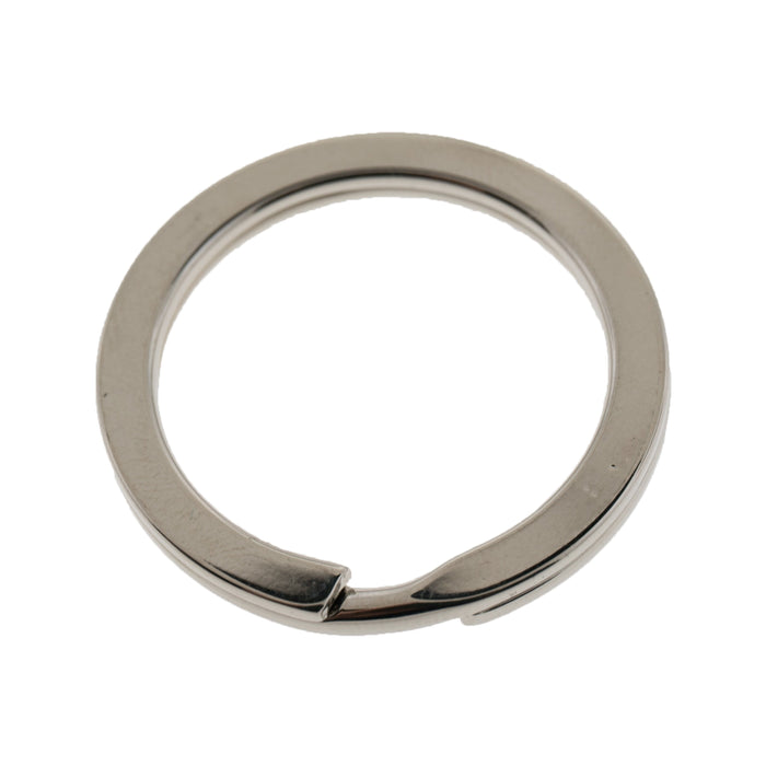Nickel Plated 33MM Flat Split Ring  Myron Toback Inc. Nickel Plated 33MM Flat Split Ring