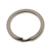 Nickel Plated 33MM Flat Split Ring  Myron Toback Inc. Nickel Plated 33MM Flat Split Ring