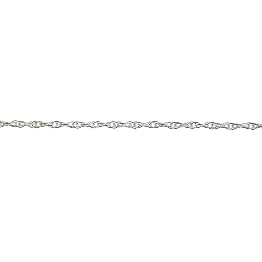 Myron Toback Inc. Sterling Silver 0.9MM Machine Made Rope Chain