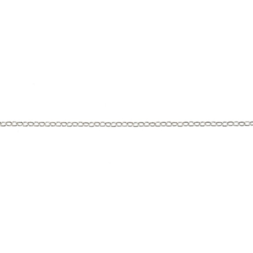 Myron Toback Inc. Sterling Silver 1.1MM Cable Chain