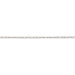 Myron Toback Inc. Sterling Silver 1.1MM Drawn Cable Chain