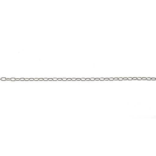 Sterling Silver 1.1MM Drawn Cable Chain  Myron Toback Inc. Sterling Silver 1.1MM Drawn Cable Chain