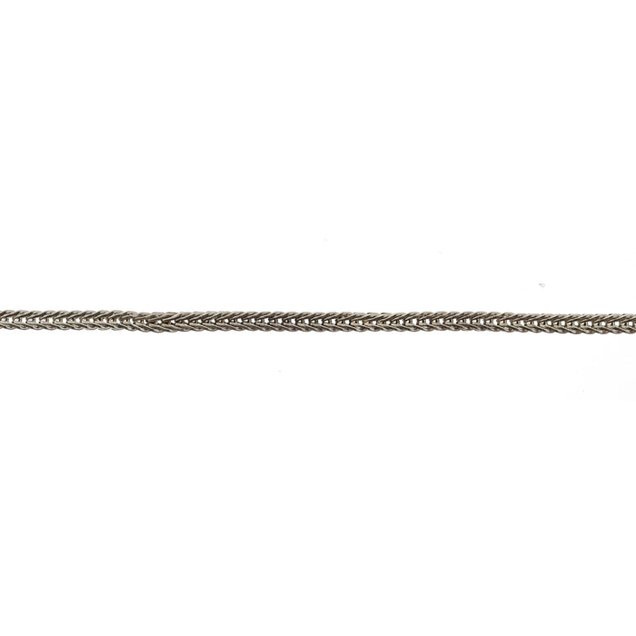 Sterling Silver 1.1MM Foxtail Chain  Myron Toback Inc. Sterling Silver 1.1MM Foxtail Chain