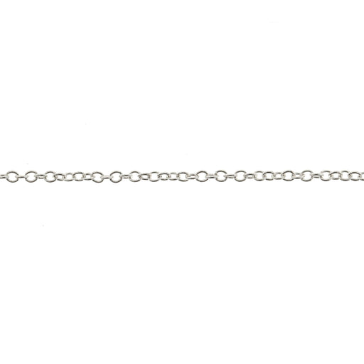 Myron Toback Inc. Sterling Silver 1.3MM Cable Chain
