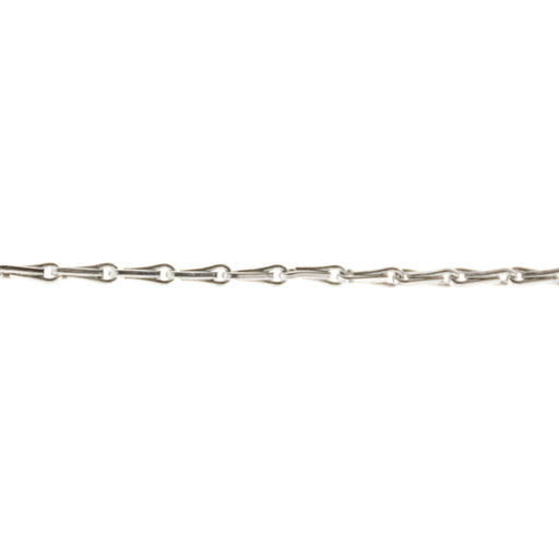 Myron Toback Inc. Sterling Silver 1.5MM Barley Coin Chain