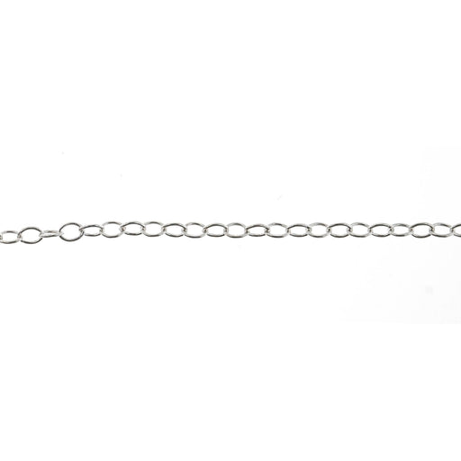 Sterling Silver 1.7MM Cable Chain  Myron Toback Inc. Sterling Silver 1.7MM Cable Chain