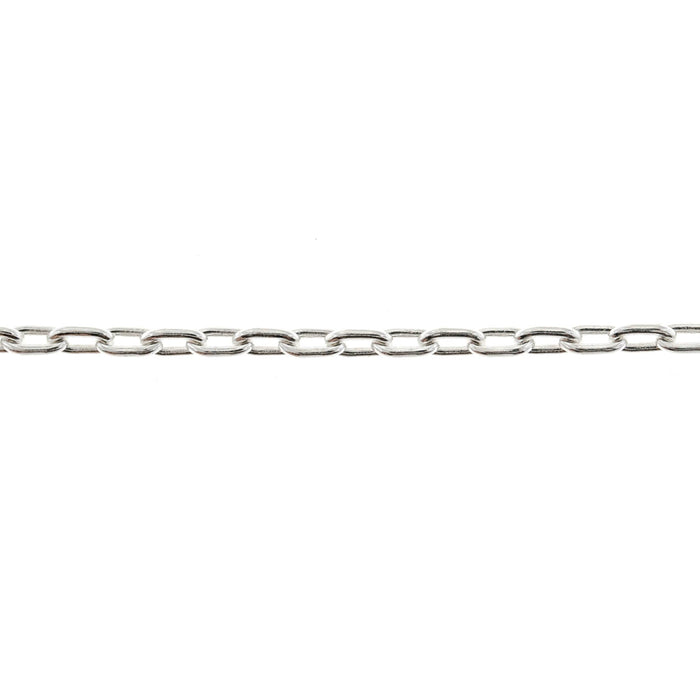 Sterling Silver 1.7MM Drawn Cable Chain  Myron Toback Inc. Sterling Silver 1.7MM Drawn Cable Chain