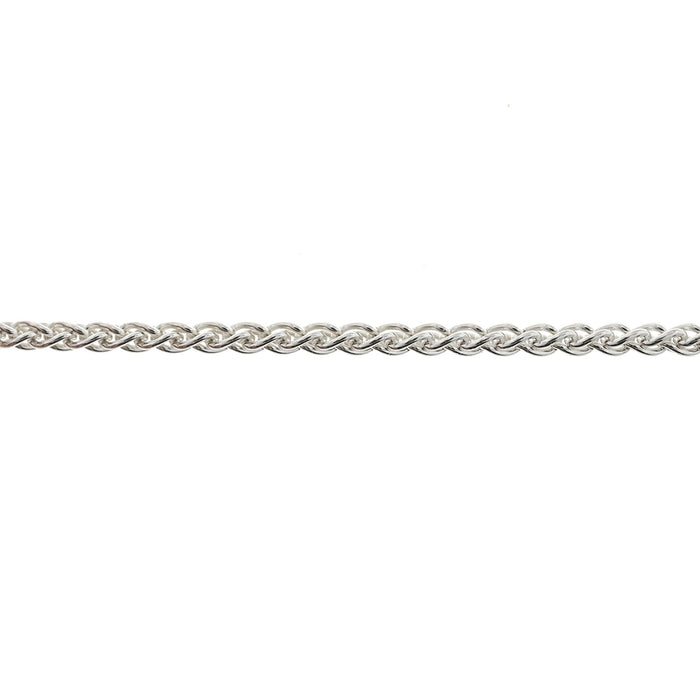 Myron Toback Inc. Sterling Silver 1.8MM Wheat Chain