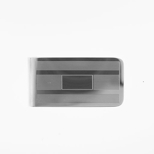 Sterling Silver 1" Wide Money Clip  Myron Toback Inc. Sterling Silver 1" Wide Money Clip