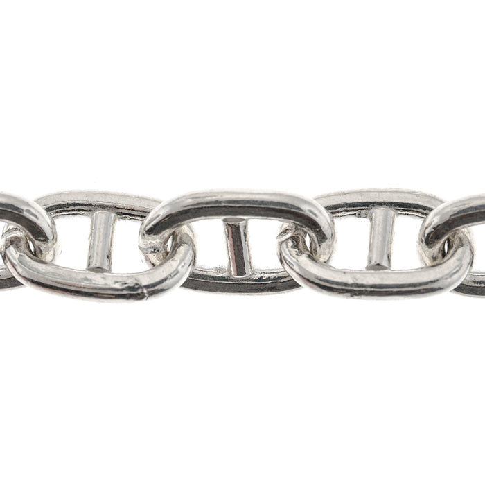 Myron Toback Inc. Sterling Silver 10.5MM Anchor Chain