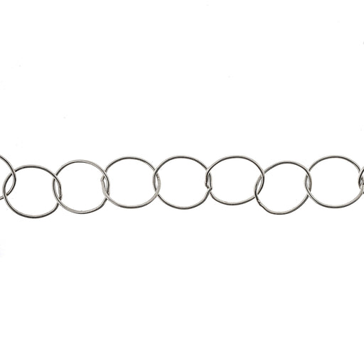Sterling Silver 10MM Cable Chain  Myron Toback Inc. Sterling Silver 10MM Cable Chain